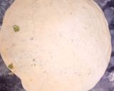A picture of step 5 of Mooli bhary parathy.