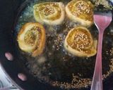 A picture of step 10 of Raw banana samosa pinwheel.