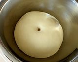 A picture of step 13 of Japanese soft and fluffy condensed milk bread.
