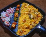 व्हेज पनीर पुलाव (veg paneer pulav recipe in marathi) रेसिपी स्टेप 3 फोटो 