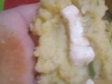 جلبانة بكريات الدجاج و كركات البطاطا