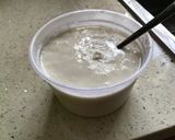 Hình bước làm 1 của món Ya ua sữa chua uống