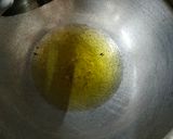 A picture of step 1 of Onion Rice.