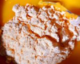 A picture of step 4 of Custard Powder Halwa.