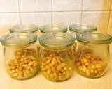 Natto, fermented soybeans with herbs