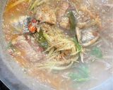 รูปขั้นตอนการทำที่ 1 ของ แกงป่าปลาไข่ปลามะละกอ