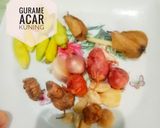 Foto langkah ke 3 dari resep Gurame acar kuning.