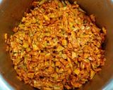 A picture of step 3 of Mango Pickle.