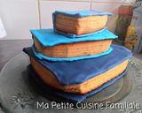 Une image de l'étape 4 de Gâteau d'anniversaire sur le thème des livres.