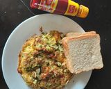 A picture of step 3 of Spanish omelet.