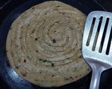 গার্লিক লাচ্ছা পরোটা(garlic laccha paratha recipe in Bengali) রেসিপির ধাপ 4 ছবি