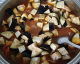 Foto del paso 5 de la receta: Magro con pimientos verdes berenjena y champiñón