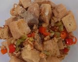 Foto langkah ke 4 dari resep Tahu Cabe Garam.