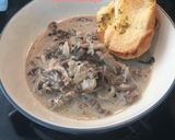 Foto langkah ke 6 dari resep Mushroom cream soup.