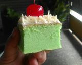 Foto langkah ke 5 dari resep Ogura pandan#KisahKasihCookpad.