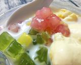 Hình bước làm 19 của món Chè sầu riêng sương sa hạt lựu