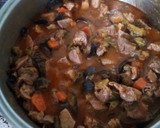 Foto del paso 9 de la receta: Magro con pimientos verdes berenjena y champiñón