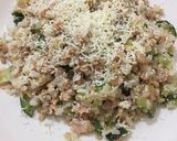 Foto del passaggio 3 della ricetta Riso ai 3 cereali con zucchine e tonno