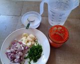 Foto langkah ke 3 dari resep Kerupuk kuah sate / Kerupuk leak padang.