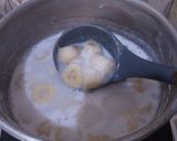 Foto langkah ke 4 dari resep Bubur Mutiara Pisang.