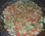Foto langkah ke 2 dari resep Oriental fried rice.