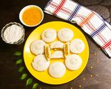 A picture of step 11 of Stuffed potato idli.