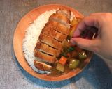 Foto langkah ke 9 dari resep Japanese Chicken Katsu Curry Rice.