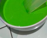 Foto langkah ke 4 dari resep Cake Santan Lapis Alpukat.