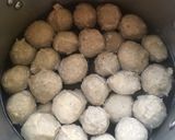 Foto langkah ke 5 dari resep Bakso Kenyal (Sapi + Ayam).