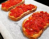 Foto del paso 6 de la receta Torrada de berenjenas empanadas rellenas de sobrasada gratinadas