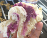 Foto langkah ke 4 dari resep Roti isi ubi ungu.