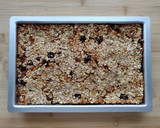 Foto del paso 6 de la receta: Barras de cereales veganas de banana, nueces y avena (sin azúcar, sin gluten)
