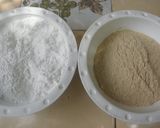 Foto del paso 1 de la receta: Mantecados o polvorones navideños con harina tostada
