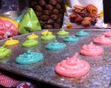 Foto langkah ke 6 dari resep Lidah Kucing Rainbow Kreasi.