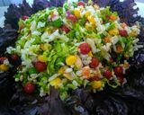 Foto del paso 6 de la receta: Ensalada nido de vegetales! 💕❤