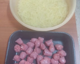 Foto del paso 1 de la receta: Mosaico de arroz a la cubana
