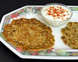 A picture of step 15 of Jowar Lauki (Bottlegourd) Thalipith.