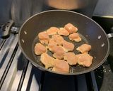 A picture of step 5 of Chilli chicken.