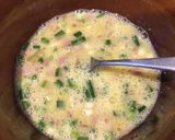 A picture of step 2 of Torta with Bacon.