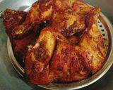 A picture of step 3 of Spicy Fried & Steam Chicken Roast 🍗🍗.