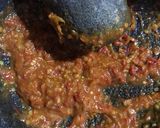Foto langkah ke 3 dari resep Lalapan Tempe geprek -- sambel tomat.