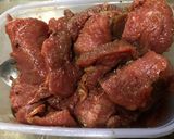 Foto langkah ke 4 dari resep Dendeng Basah | Kere Daging| Ide Olahan Daging Sapi Qurban Menu Idul Adha.