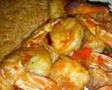A picture of step 8 of Peppered Shrimps.