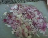 A picture of step 7 of Mashed matoke and beef stew.