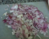 A picture of step 7 of Mashed matoke and beef stew.