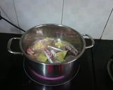 Hình bước làm 4 của món Bún cá thu