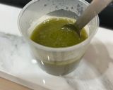 Hình bước làm 1 của món Matcha Tàu Hũ Đậu Đỏ 🫘