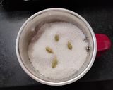A picture of step 2 of Rava Laddu.