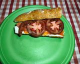 Foto del paso 5 de la receta Biscotes salmón con tomate