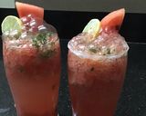 A picture of step 5 of Watermelon mojito.